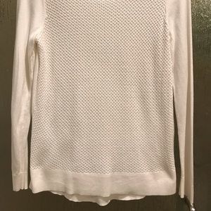 Ann Taylor white sweater